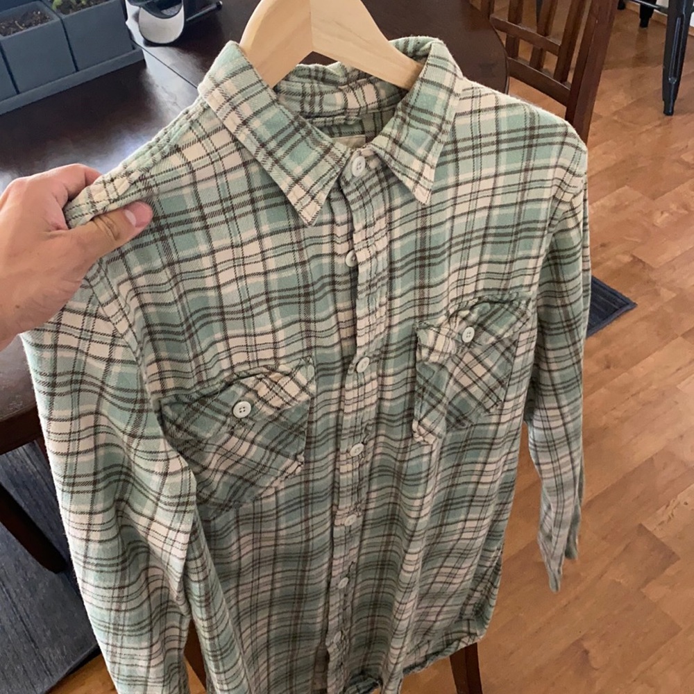 Teal Ralph Lauren flannel